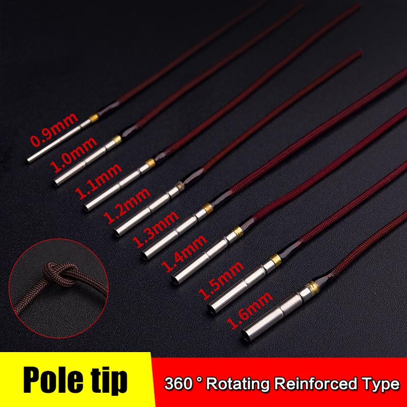 Fishing Rod Guide Replacement - ชุด 20 ชิ้น ชุดสายนำคันเบ็ดแบบหมุนได้ ขนาด 1.0