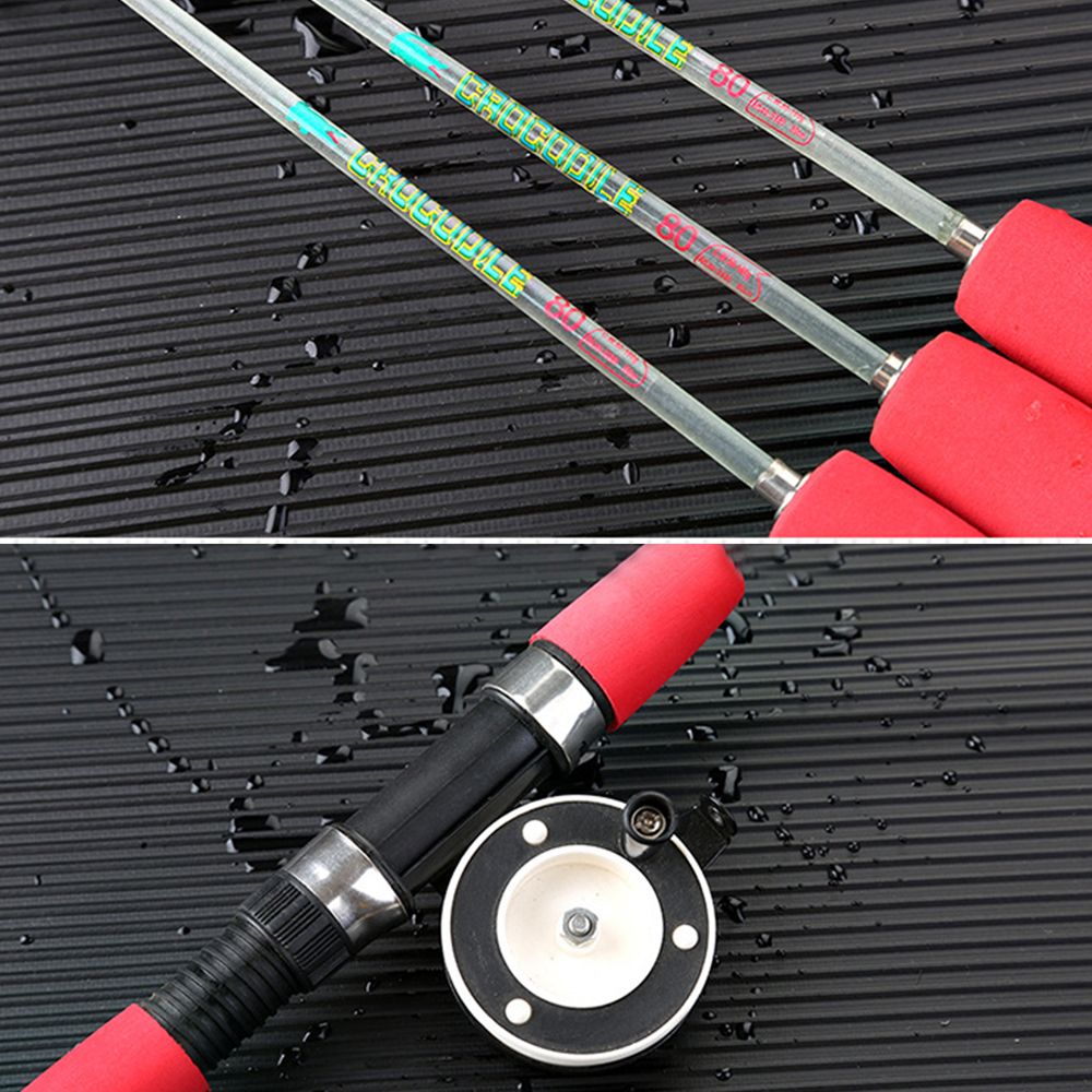 Fishing Rod Ice - รอกตกปลาแบบพกพาสำหรับตกปลาล็อบสเตอร์กลางแจ้ง คันเบ็ดตกปลาน้ำแข็ง อุปกรณ์ตกปลา คันเบ็ด