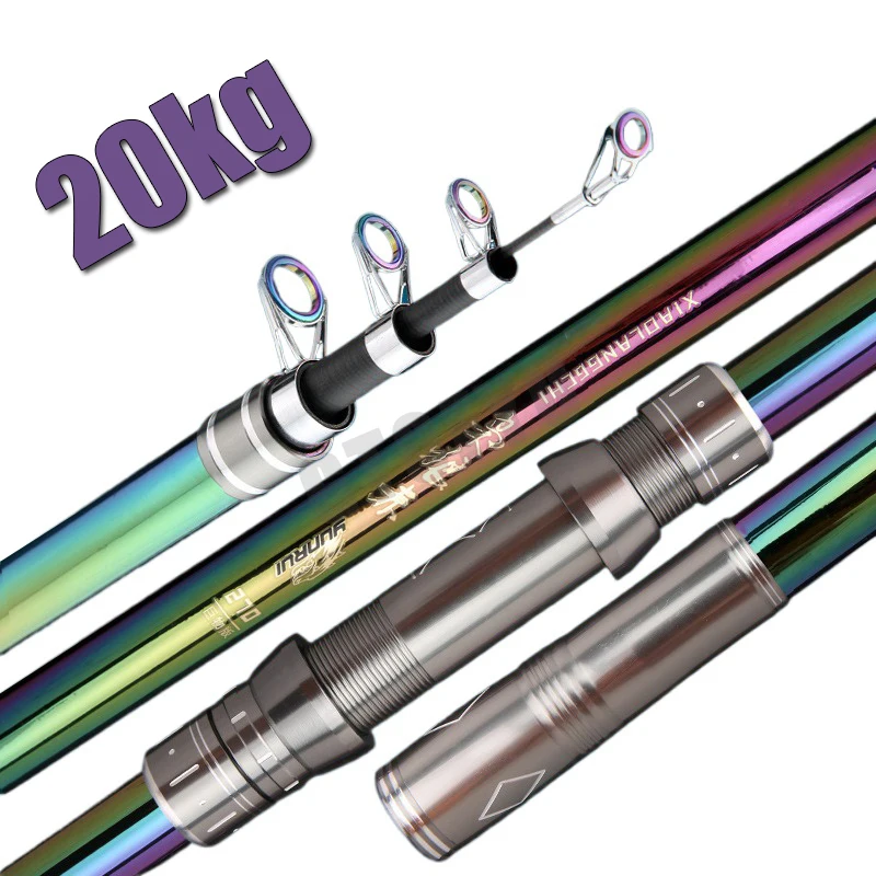 คันเบ็ดตกปลาแบบยืดหดได้ 2.1 ม. - Fishing Rod Surf บทวิจารณ์และราคา