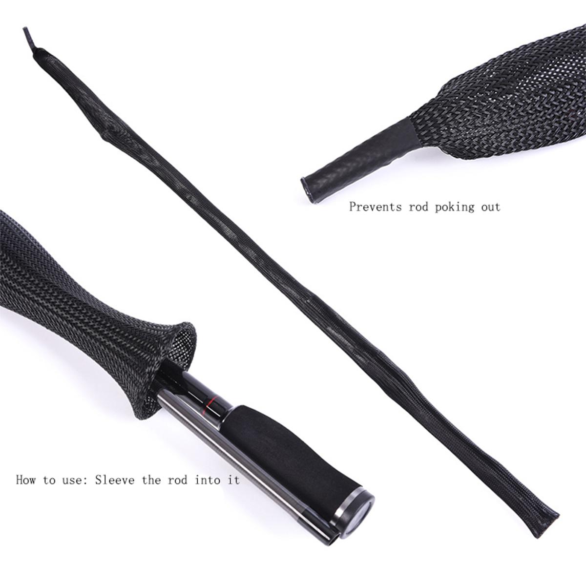 ปลอกหุ้มคันเบ็ดตกปลา ปลอกถักตา - Fishing Rod Ice บทวิจารณ์และราคา
