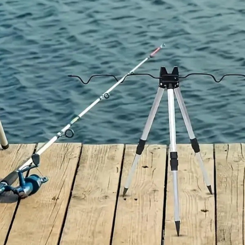ชุดอุปกรณ์ตกปลา 1 ชุด ขาตั้งคั - Fishing Rod Telescopic บทวิจารณ์และราคา