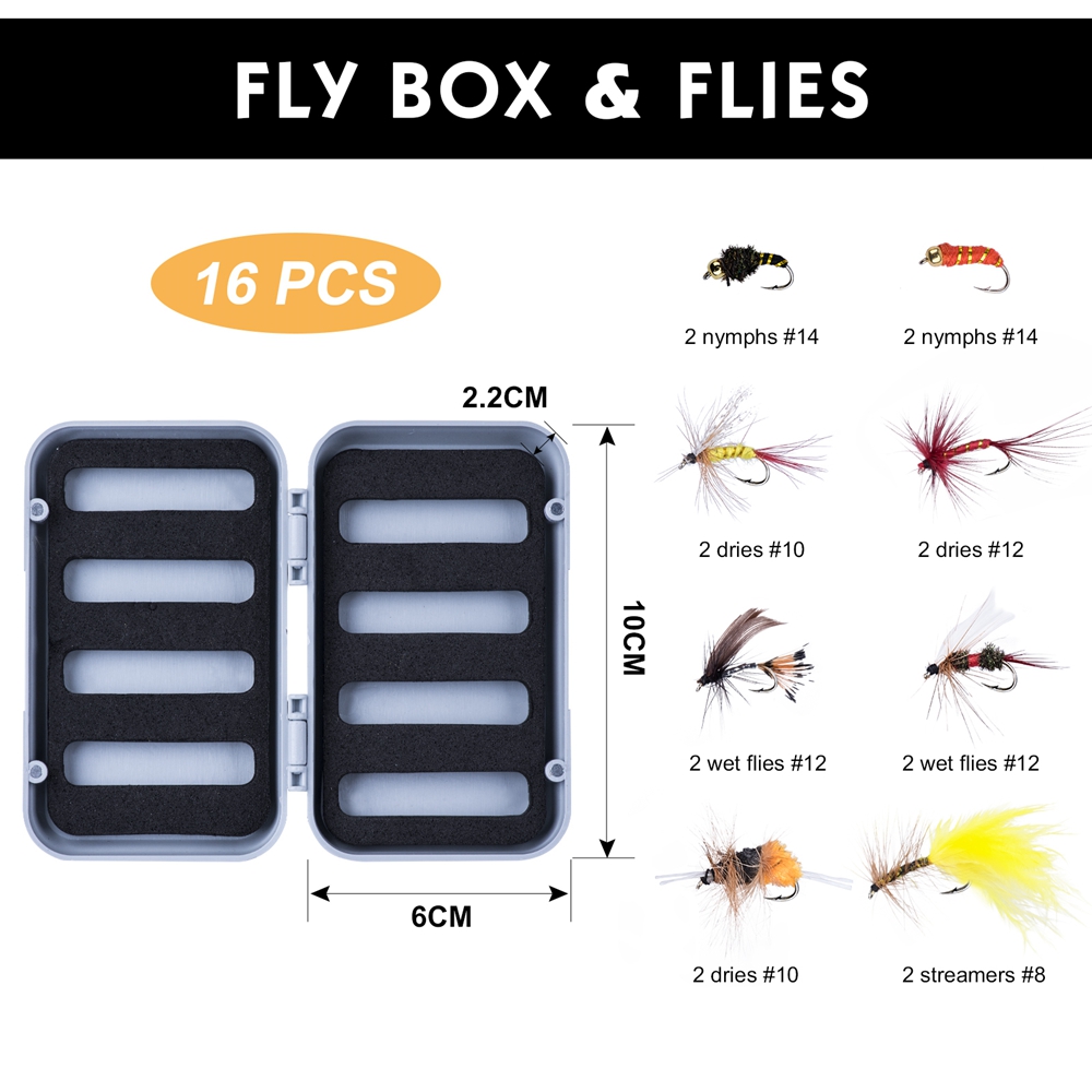 ชุดคันเบ็ดตกปลาแบบฟลาย Goture  - Fishing Rod Fly บทวิจารณ์และราคา