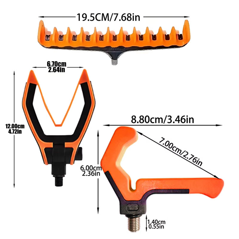 ที่วางคันเบ็ดตกปลาแบบปรับได้ ท - Fishing Rod Holder บทวิจารณ์และราคา