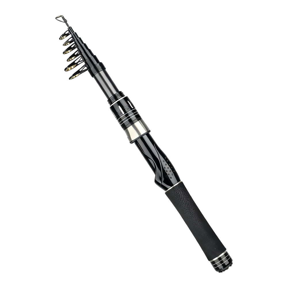 คันเบ็ดตกปลาคาร์บอนแบบยืดหดได้ - Fishing Rod Telescopic บทวิจารณ์และราคา