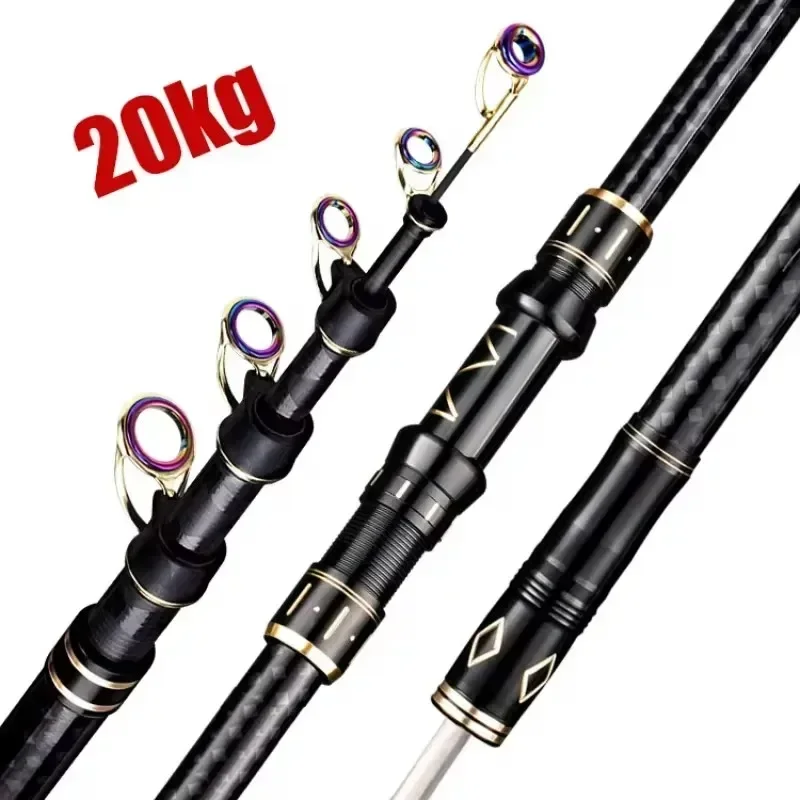 คันเบ็ดตกปลาแบบยืดหดได้ 2.1 ม. - Fishing Rod Surf บทวิจารณ์และราคา