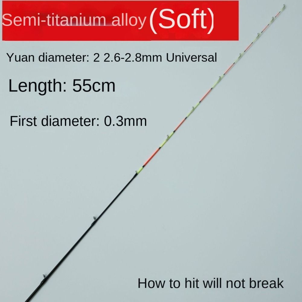 ไฟเบอร์กลาส/คาร์บอนครึ่งไทเทเน - Fishing Rod Carbon Fiber บทวิจารณ์และราคา