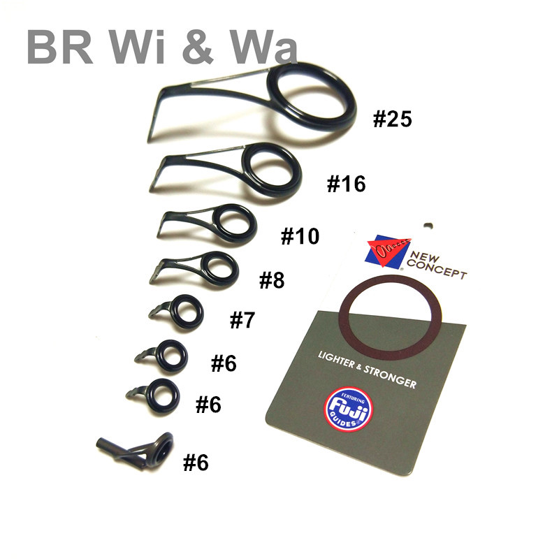 BR Wi & Wa FUJI BCLYOG + BCLOG - Fishing Rod Boat บทวิจารณ์และราคา