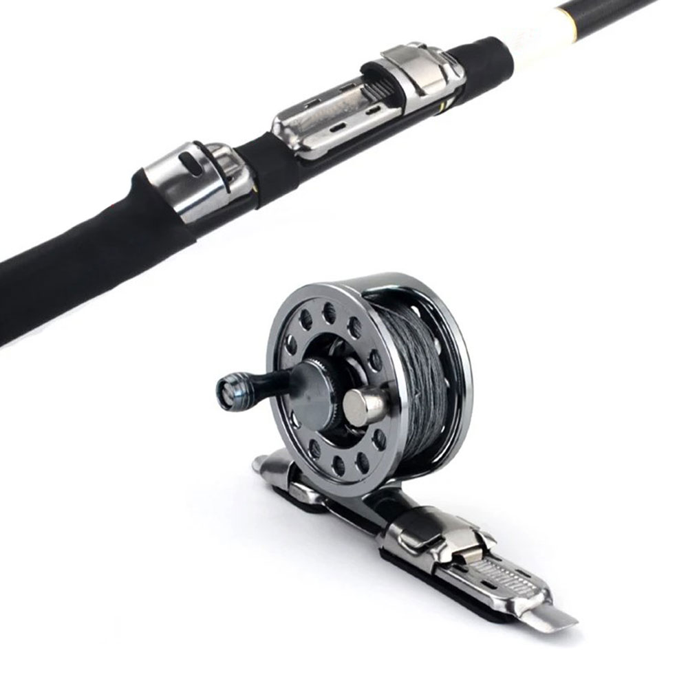 รอกตกปลาสแตนเลสสำหรับติดเบาะนั - Fishing Rod Combo บทวิจารณ์และราคา