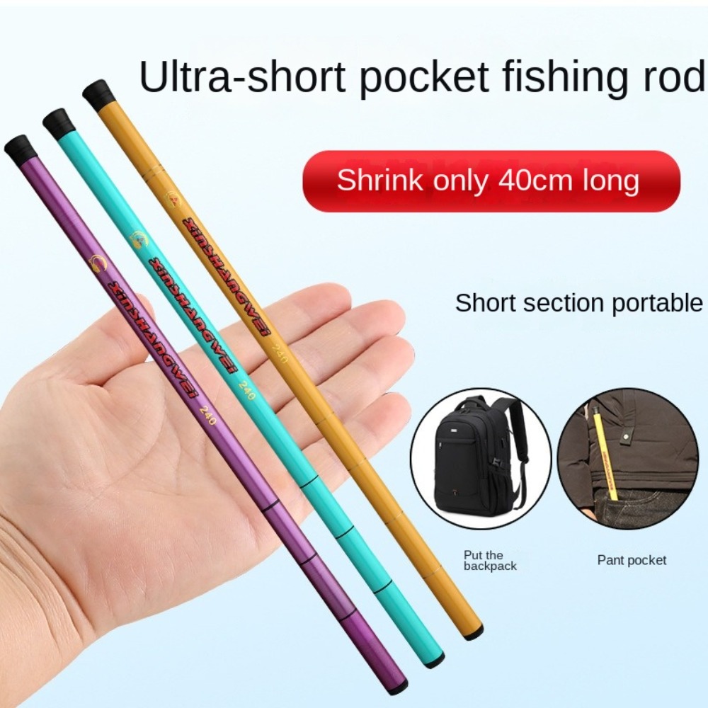 ชุดคันเบ็ดตกปลาแบบยืดหดได้ คัน - Fishing Rod Combo บทวิจารณ์และราคา