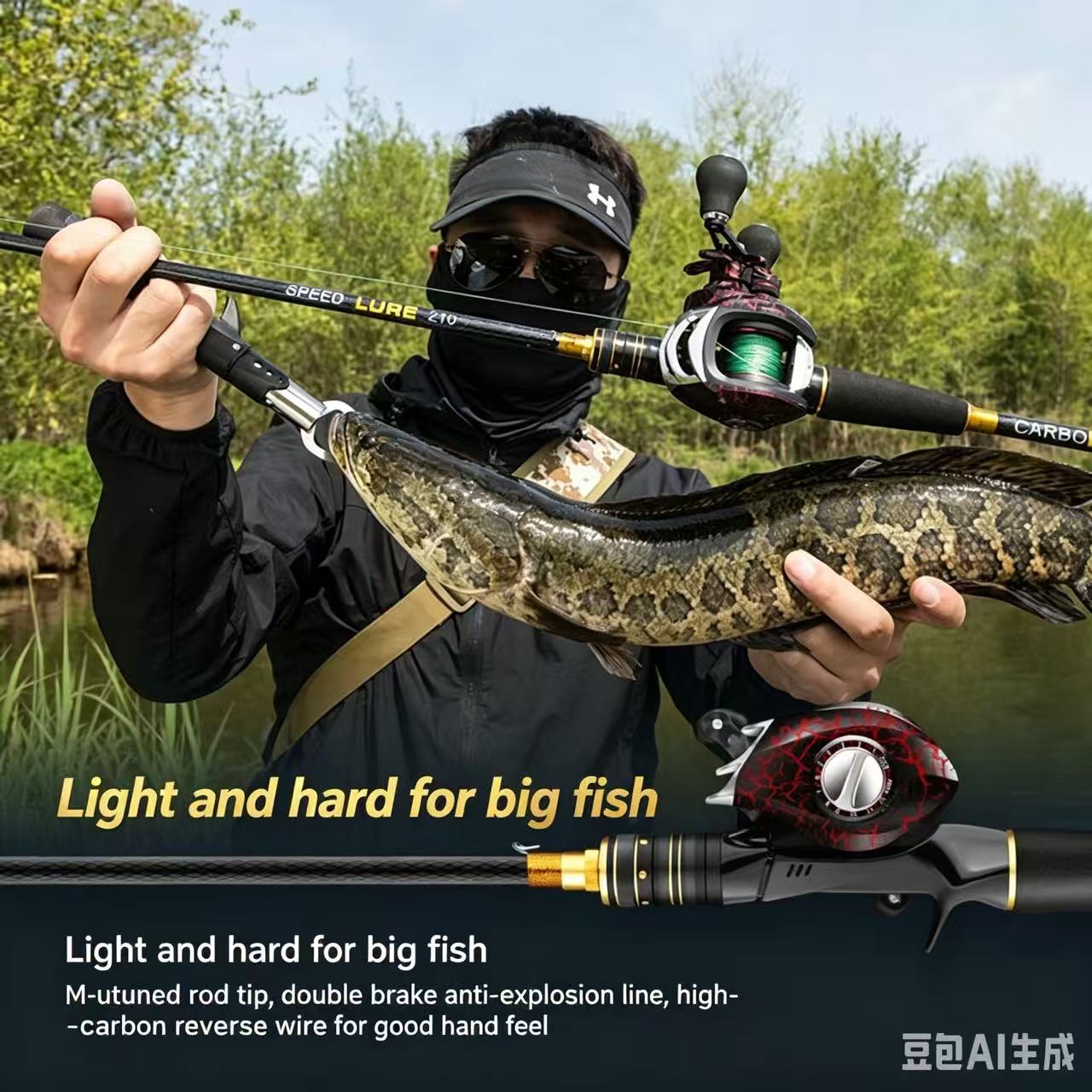 ชุดคันเบ็ดและรอกตกปลา M Power  - Fishing Rod Combo บทวิจารณ์และราคา